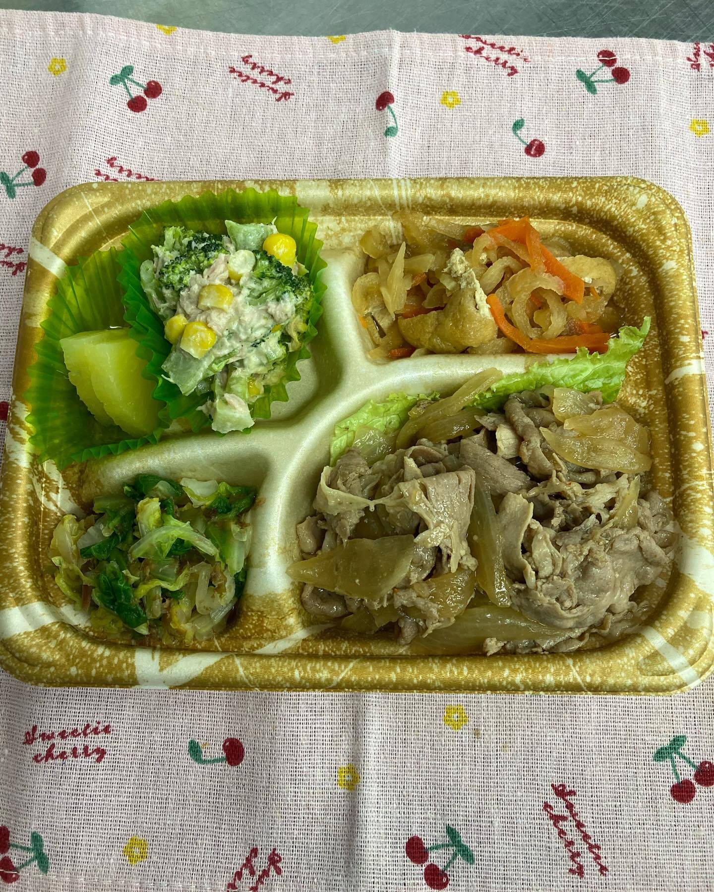 本日のお弁当🍱🌳💕