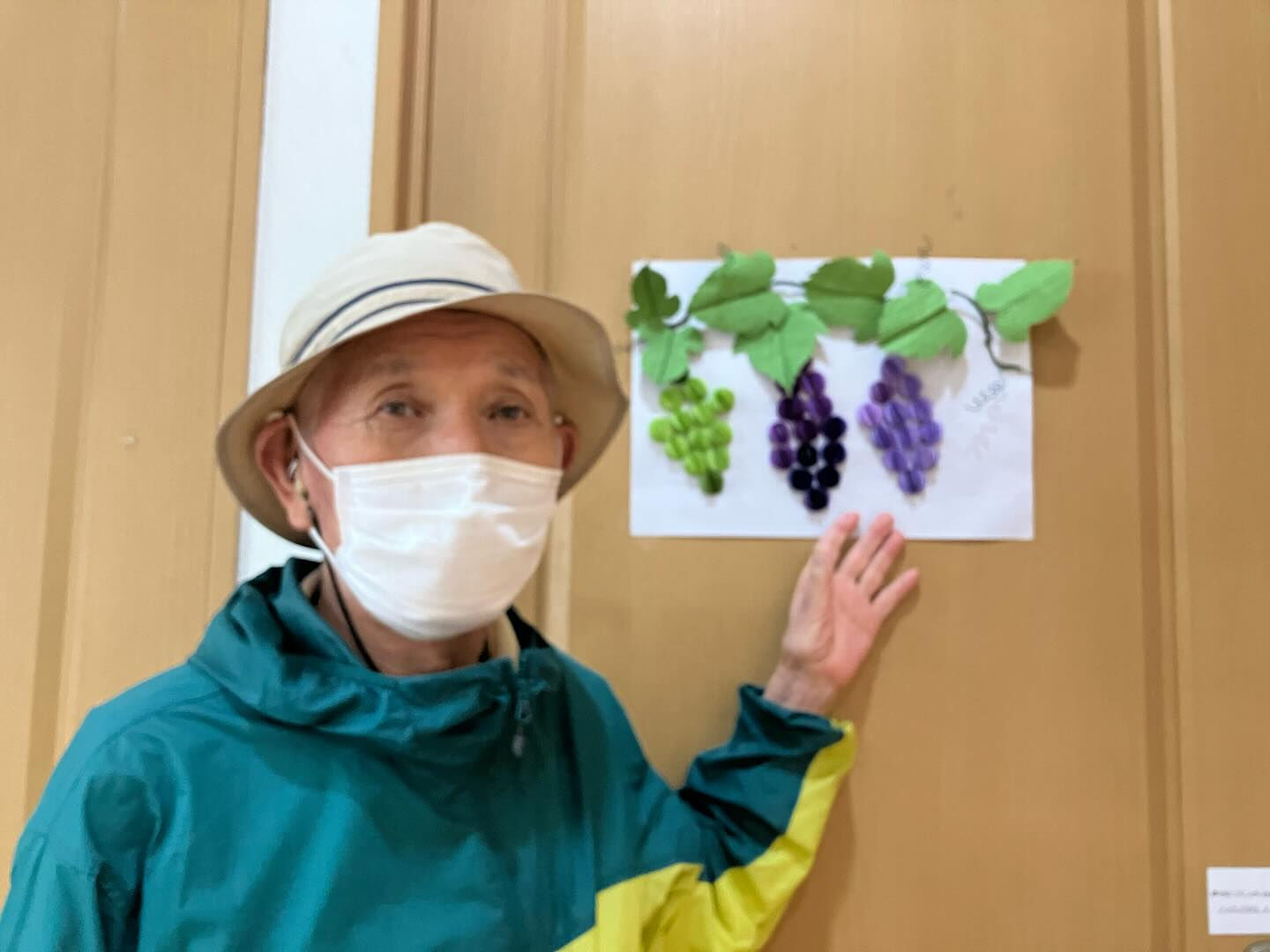 新たな飾り🍇ができました🎵