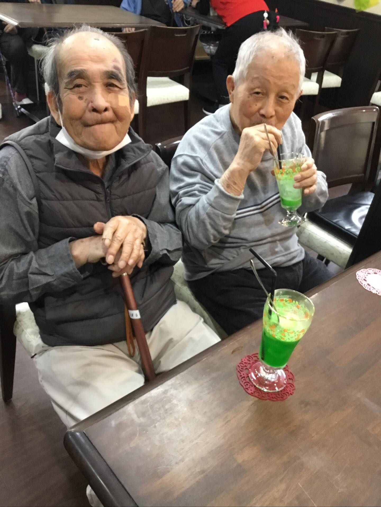 食後のコーヒーターイム！