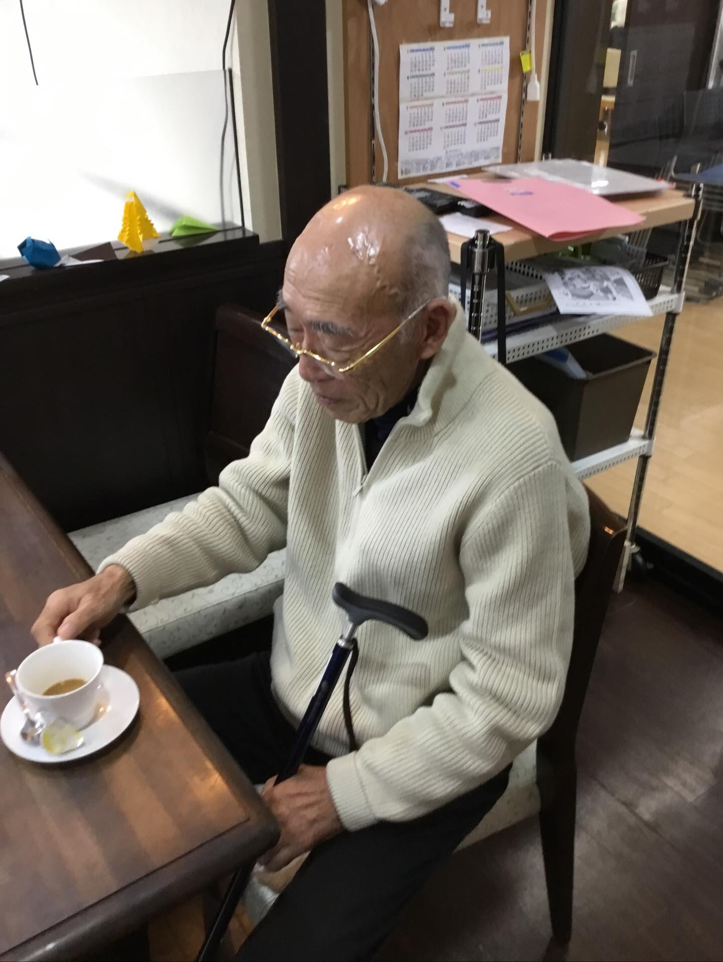 食後のコーヒーターイム！