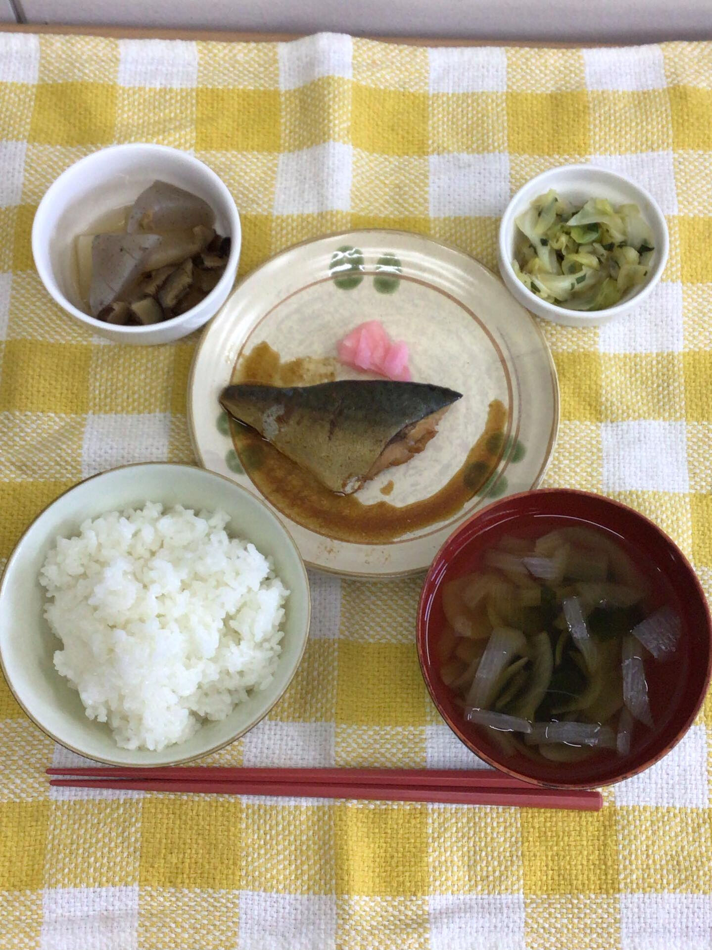 本日のお昼ごはん☺️