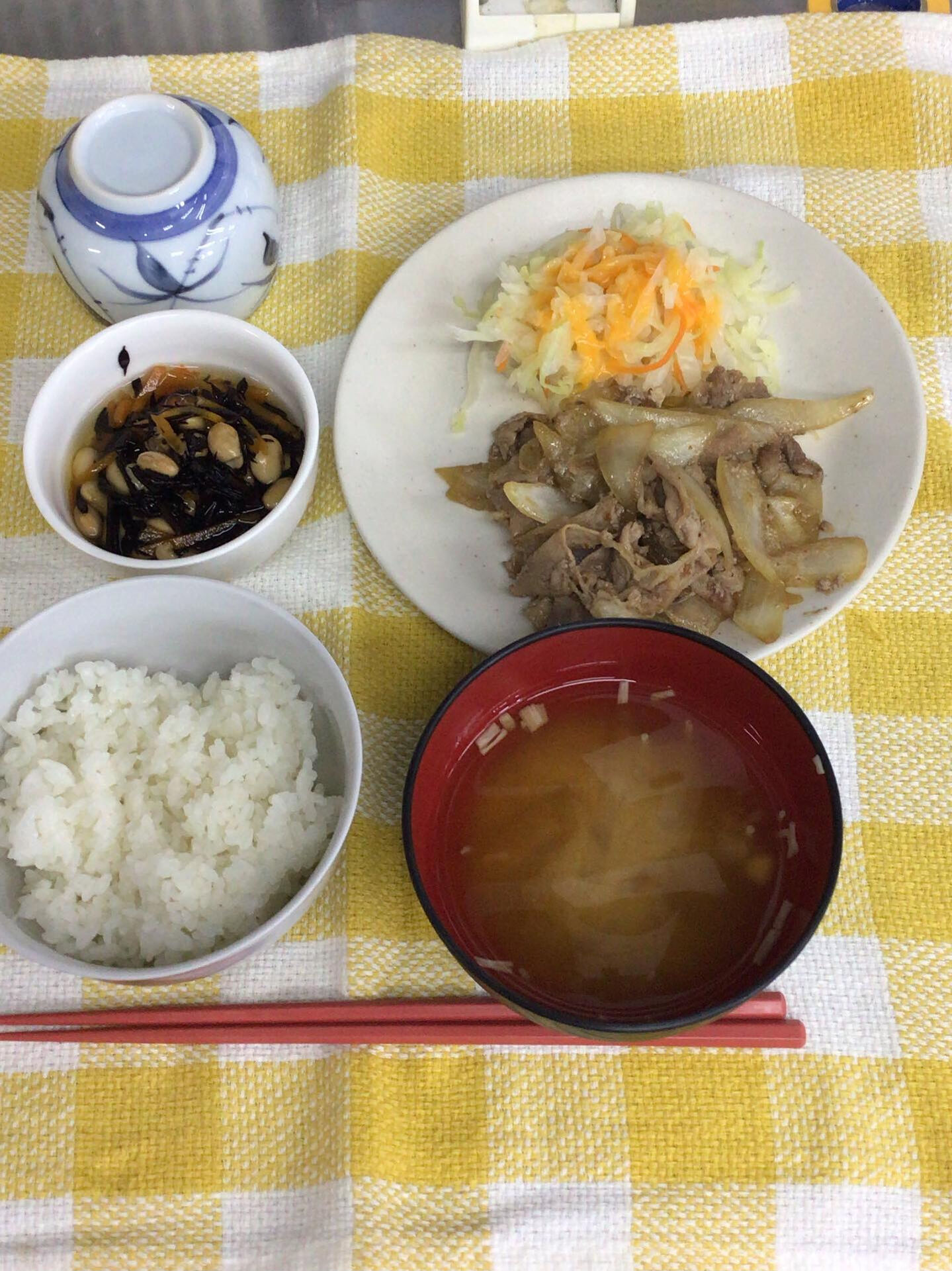 本日のお昼ごはん😊