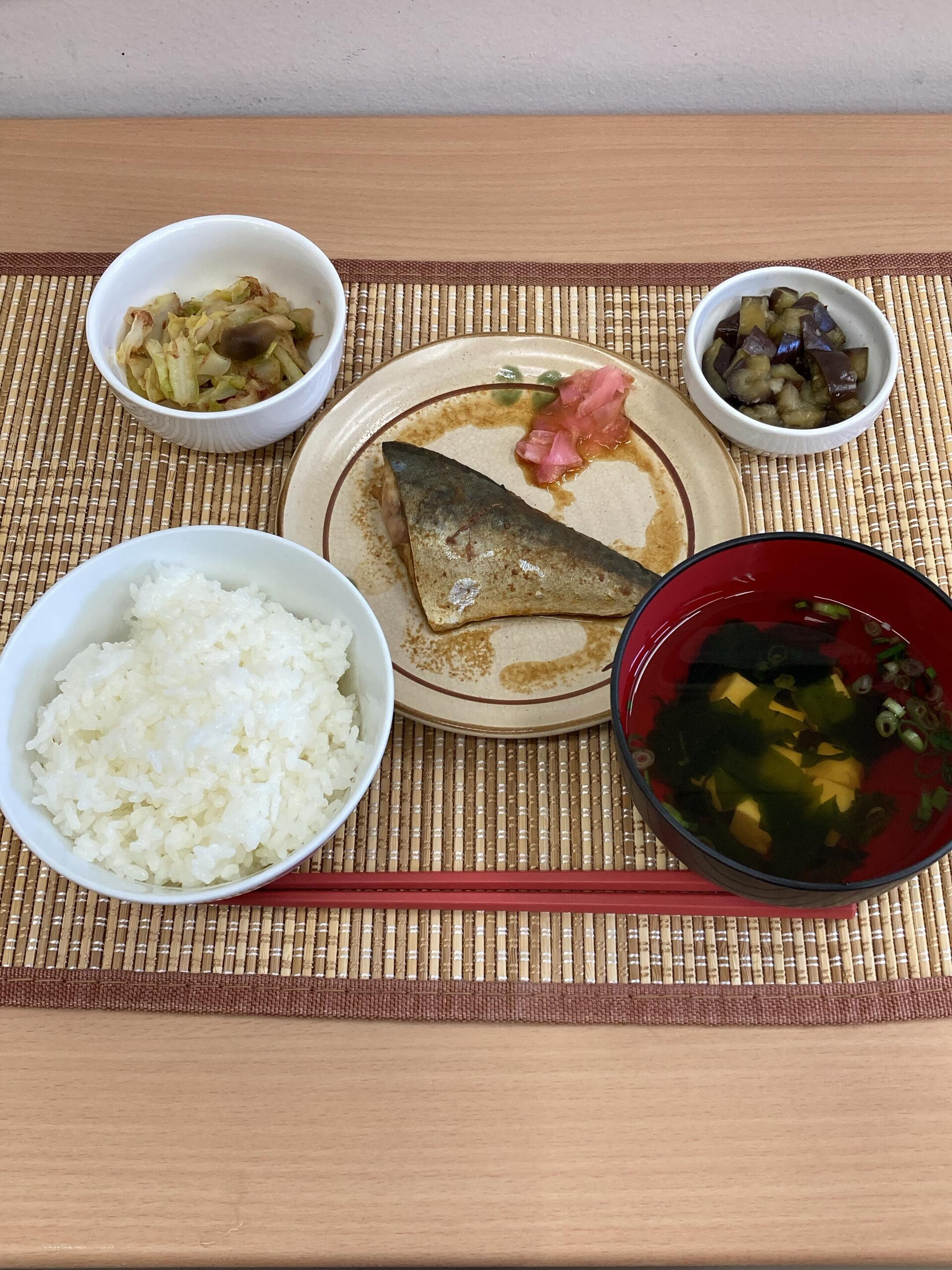 本日のお昼ご飯☺️