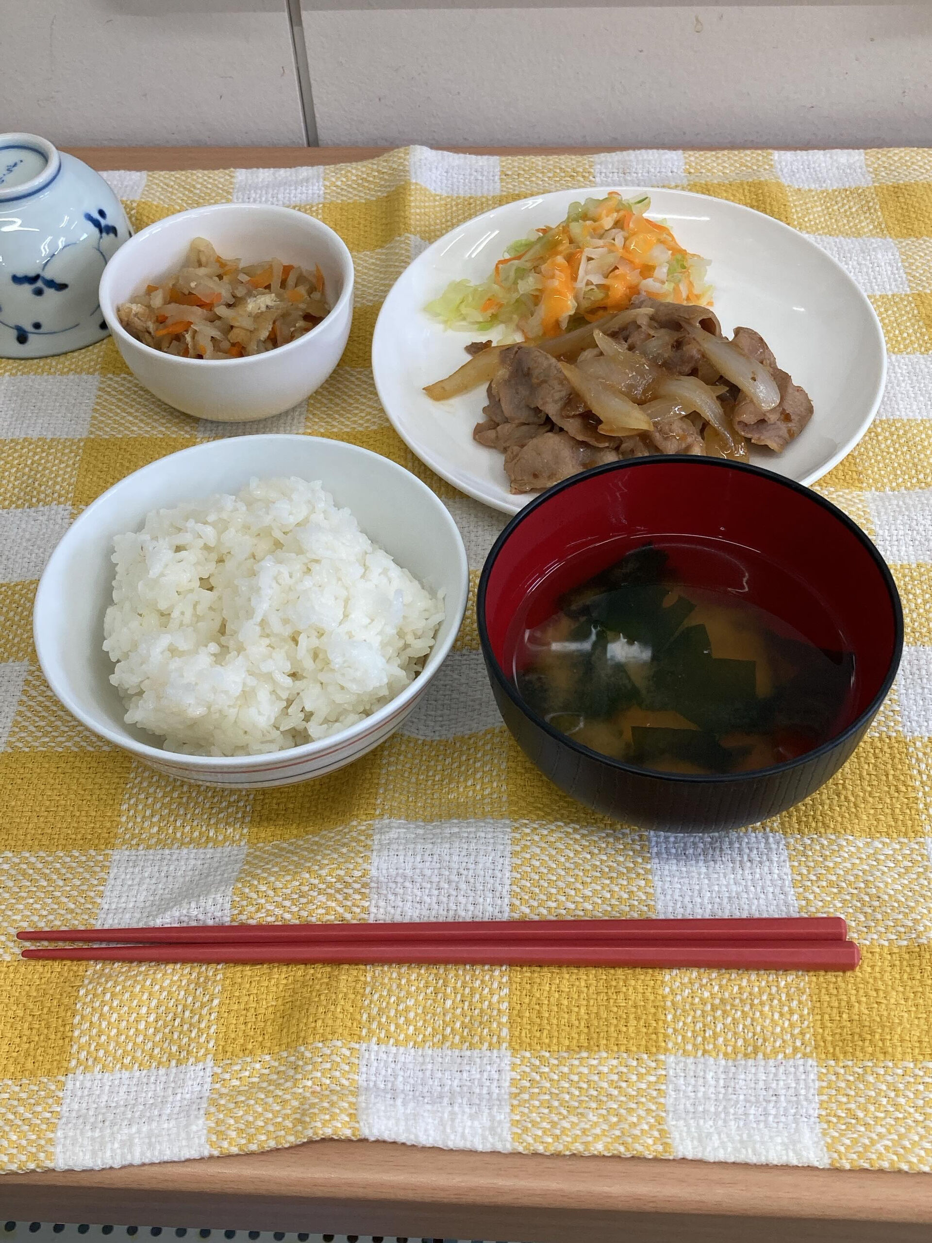 本日のお昼ご飯☺️