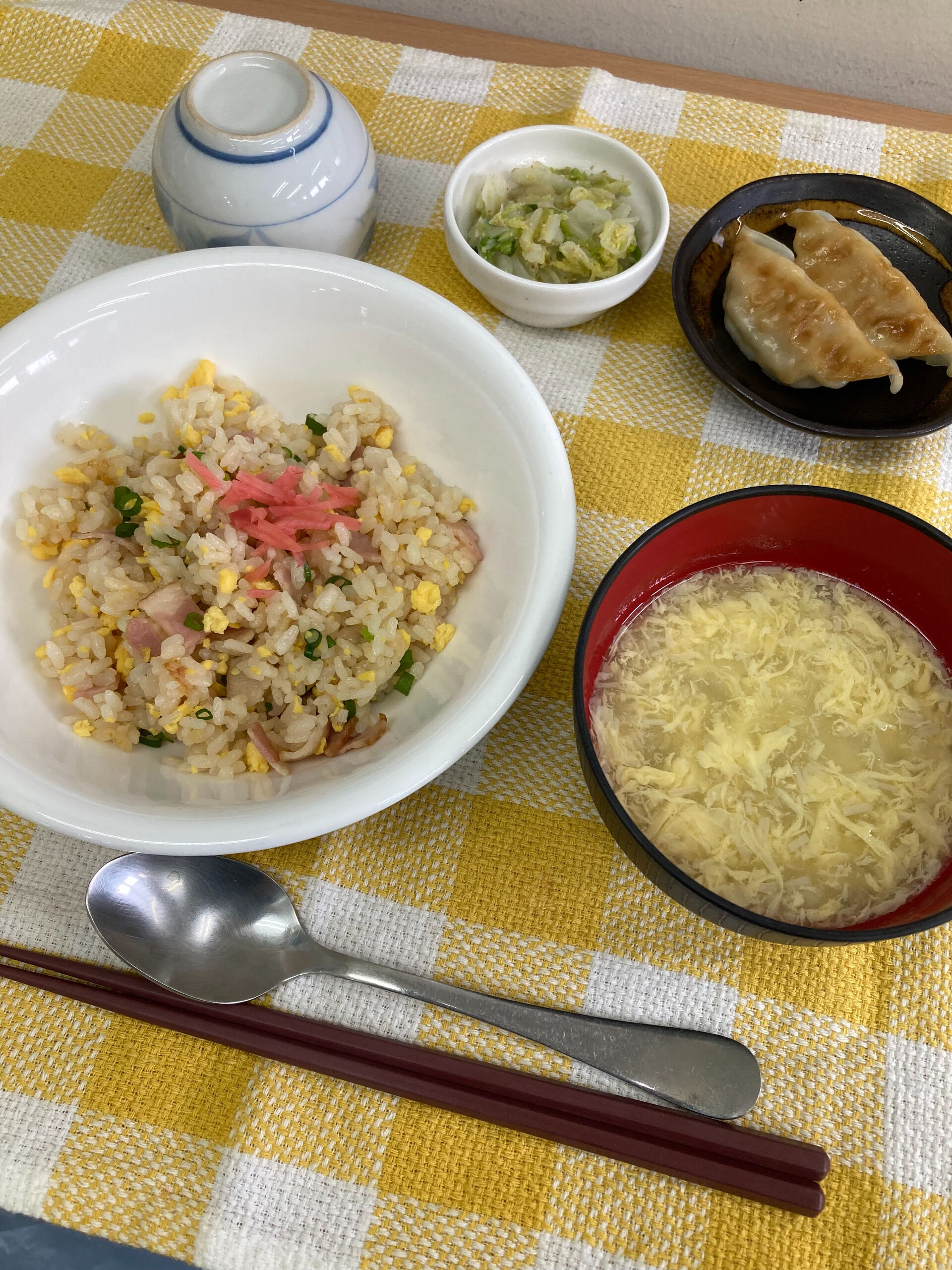 本日のお昼ご飯😊