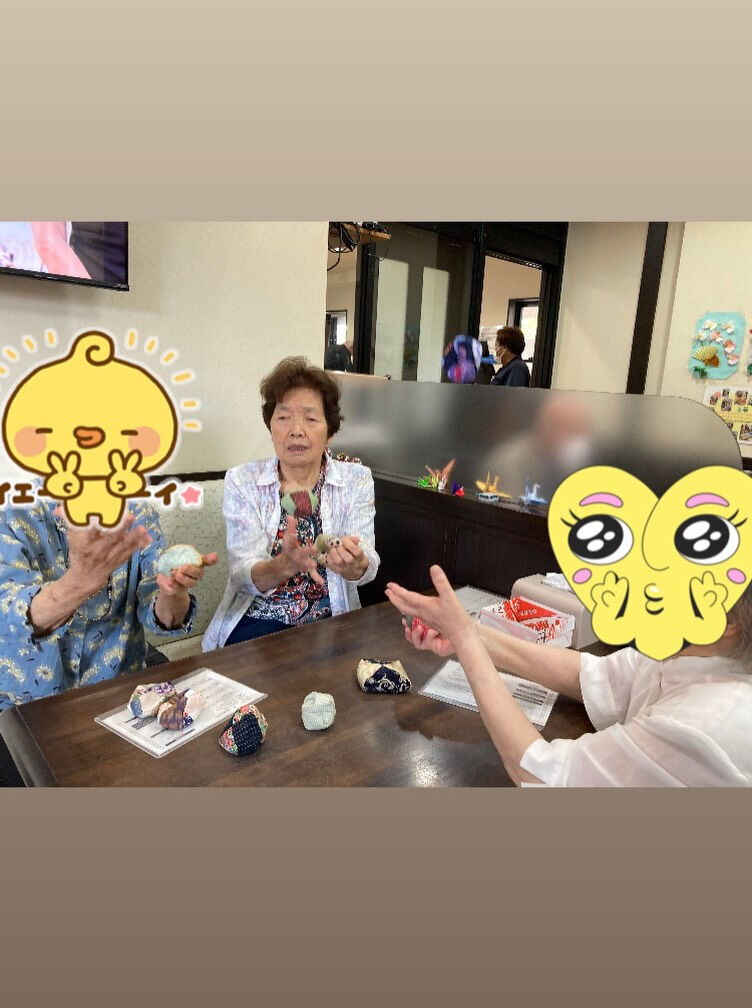 昨日の半日デイサービスの様子です