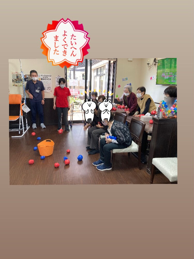 今日は木もれび運動会です🏃‍♀️